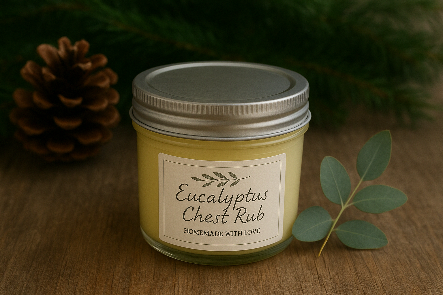 Natural Chest Rub for Congestion Recipe